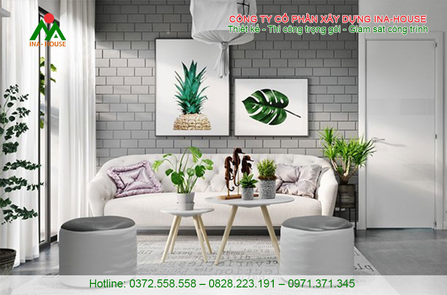 Màu xám nhẹ tạo cảm giác bụi bặm, đầy nghệ thuật